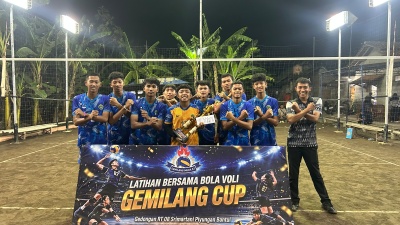 Tim Voli STEMBAKA Raih Posisi II Gemilang Cup